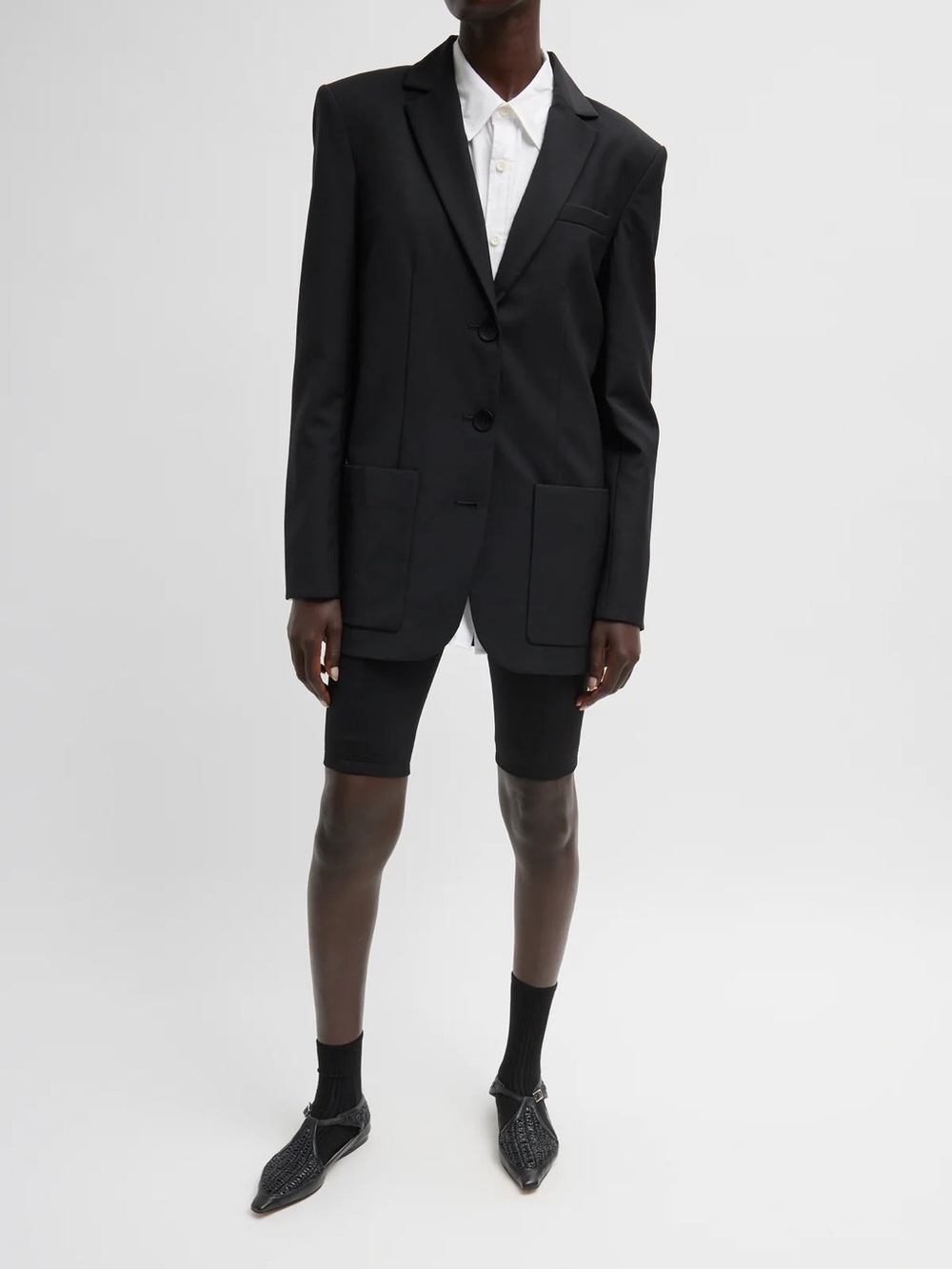 Tropical Wool Max Blazer by Tibi